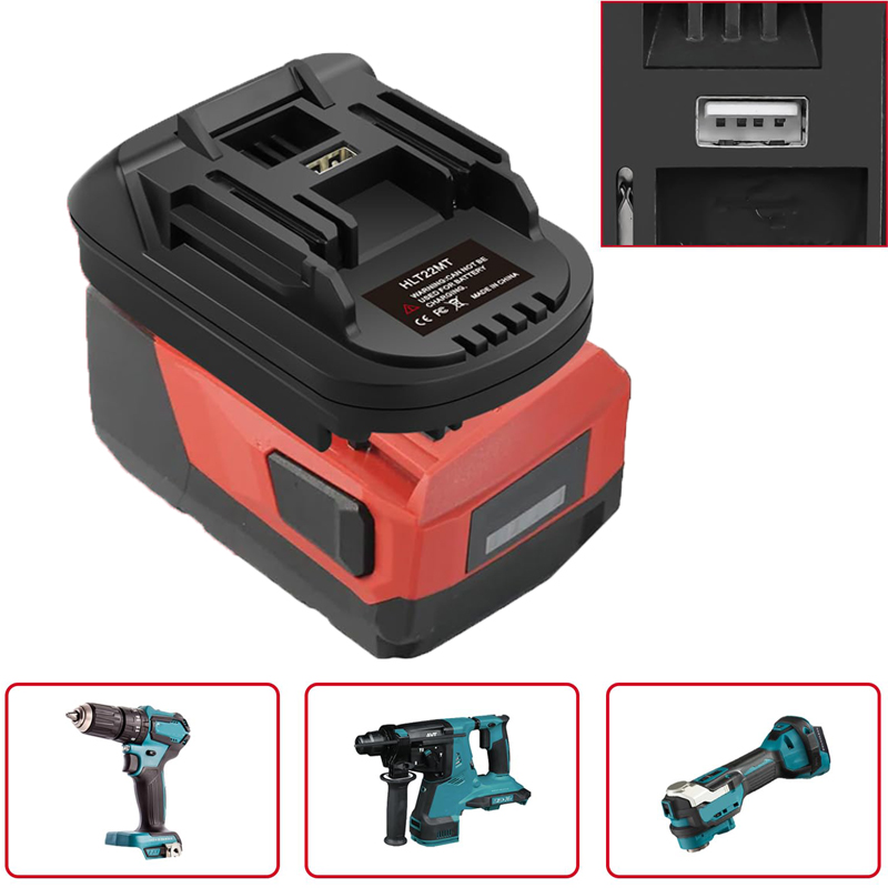 Power Tools Battery Adapter - Convertitore adattatore batteria HLT22MT per batterie