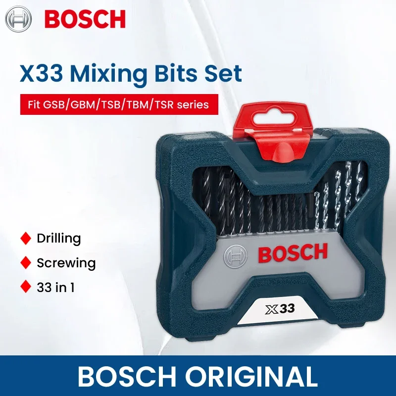 Power Tools Bosch - Set di punte per trapano e