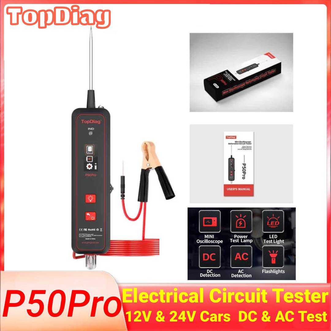 Power Tools Pro - Topdiag P50 Pro Tester di Circuito