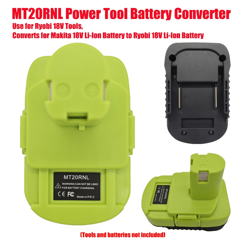 Power Tools Use - Convertitore per Utensili Ryobi 18V, Adatta