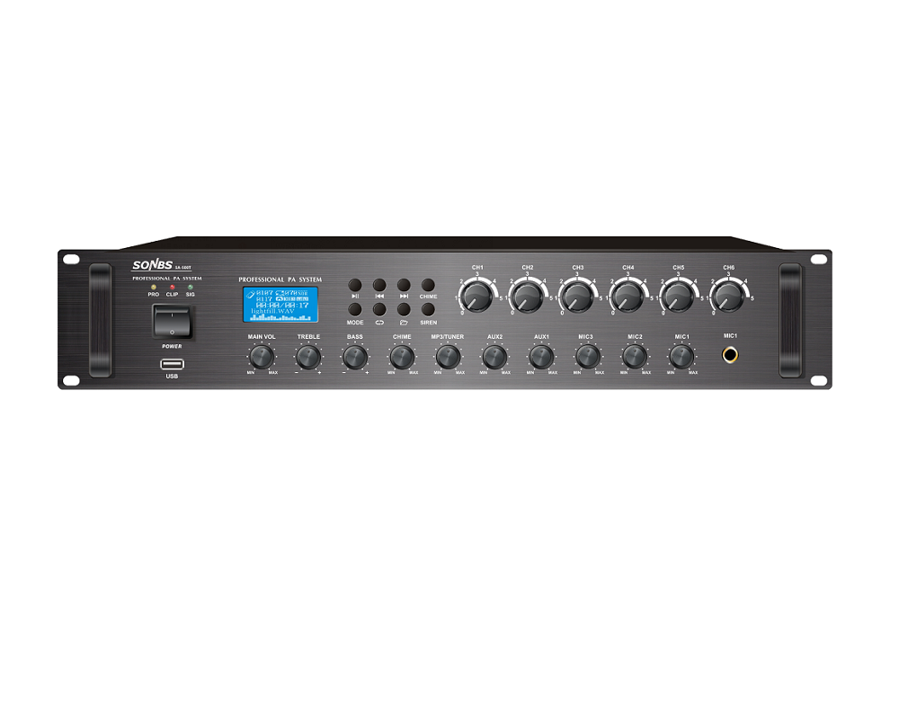 Power Tools Zones - Amplificatore Mixer Digitale 500W 80Hz~16kHz per