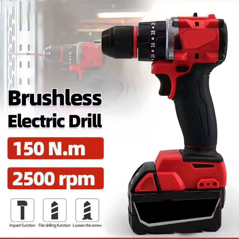 Power Tools Use - Piccolo trapano a percussione elettrico senza