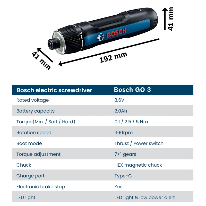 Cacciavite Elettrico BOSCH Go  - Power Tools Bosch recensione e prezzo