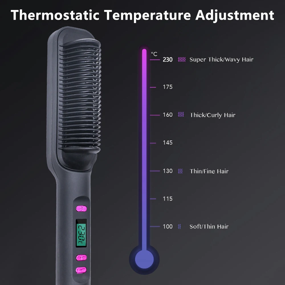 Pettine elettrico caldo Piastr - Power Tools Voltage recensione e prezzo