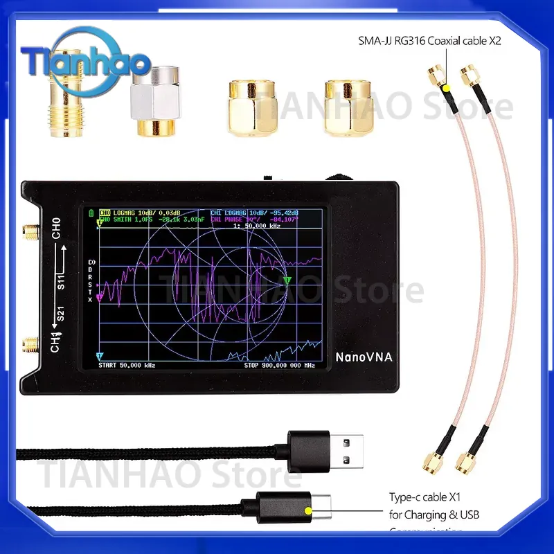NanoVNA-H4 per Analizzatore di - Power Tools Vector recensione e prezzo