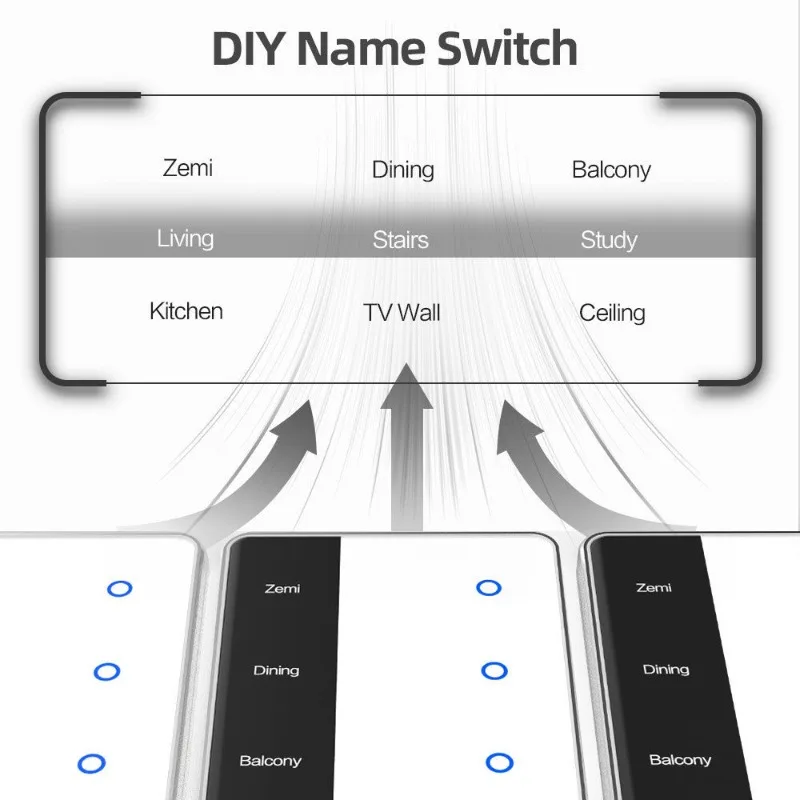 Interruttore touch con display - Power Tools And Names recensione e prezzo