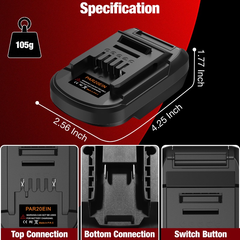 Adattatore per batteria per ut - Power Tools Use recensione e prezzo