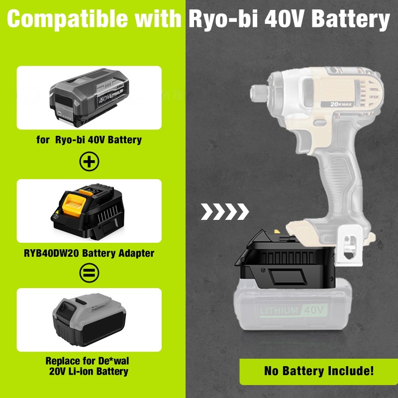 HAKSINKY RYB40DW20 Adattatore  - Power Tools Use recensione e prezzo